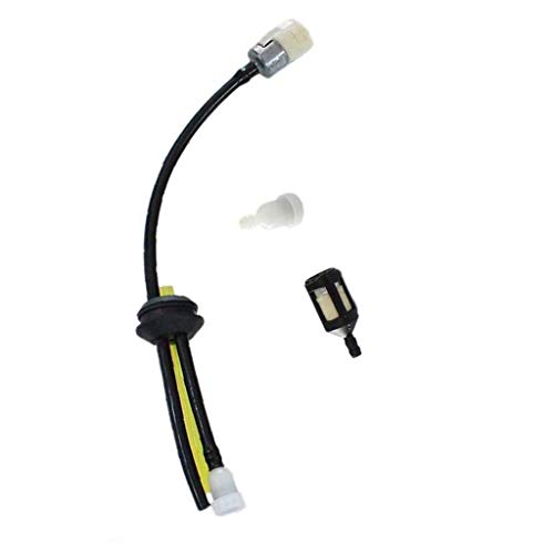HURI Fuel Line Vent Fuel Filter for Echo Mantis Tillers 3 with 3 Fuel Lines ZF1