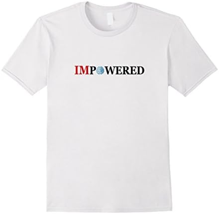 Mens Empowerment tshirts, low cost tshirts Large White