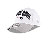 NFL New England Patriots Super Bowl Li Participation 9FORTY Adjustable Cap, One Size, White