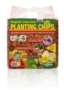 GROW!T Organic Coco Coir Planting Chips, Block