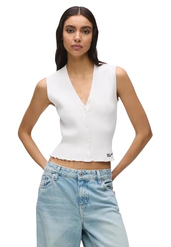 Karl Lagerfeld Jeans Light Knit Top Chaleco Mujer (Pack de 1)