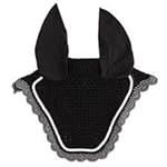 USG Fly Veil With Double Rope & Elastic Ear Protector - A Variety Of Colours & Combinations - Matching Saddle Cloths Available - Looks Great At Home & At Competitions