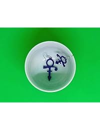 Seimeng Jewellery - Pendientes colgantes con símbolo de prince, color morado