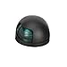 Attwood 3150G7 Green 2-Mile Sidelight, Deck Mount, for Boats Up to 65.6 Feet, 7-Inch Hard Wire Leads, Black Housing