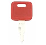 Ignition key for John Deere, Fiat, Case, New Holland, Hitachi H800R