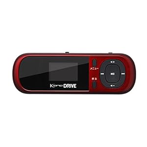 グリーンハウス kana DRIVE レッド GH-KANADRA-RD