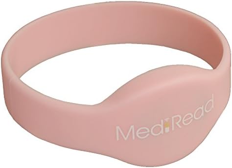 Medical Alert Bracelet, Read/Update Using Smartphone, Data Stored On Bracelet Itself, Light, Waterproof, Works Anywhere