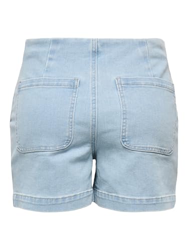 Only Shorts Onlmadeline Button HW Pantalones Cortos Gua para Mujer