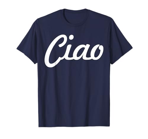 Photo 1 of  PINK Ciao Italian Greeting | Italy Lover Language Gift T-Shirt M