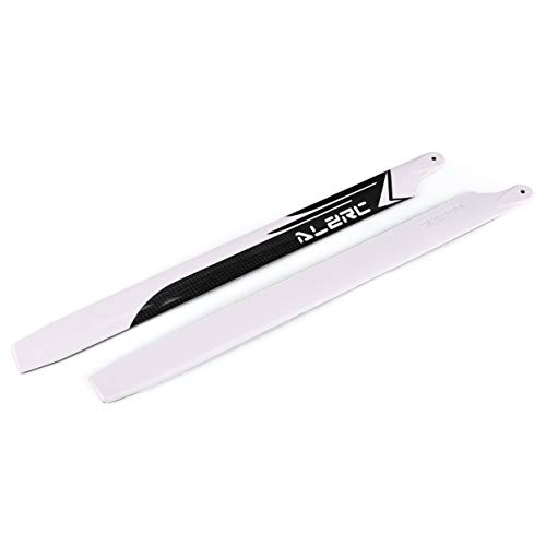 Lamijua ALZRC 380mm Carbon Fiber Main Blades Propeller Props for Devil 380 Fast Align Helicopter RC Drone Aircraft Parts Accessories - Thumbnail 4