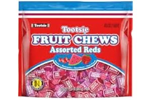 Tootsie Fruit Chew All Reds, Assorted Flavors, 11.5 Oz