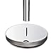 New Star Foodservice 54606 Stanchions, 36-Inch Height, 6.5-Foot Retractable Belt, Set of 2, Silver Belt