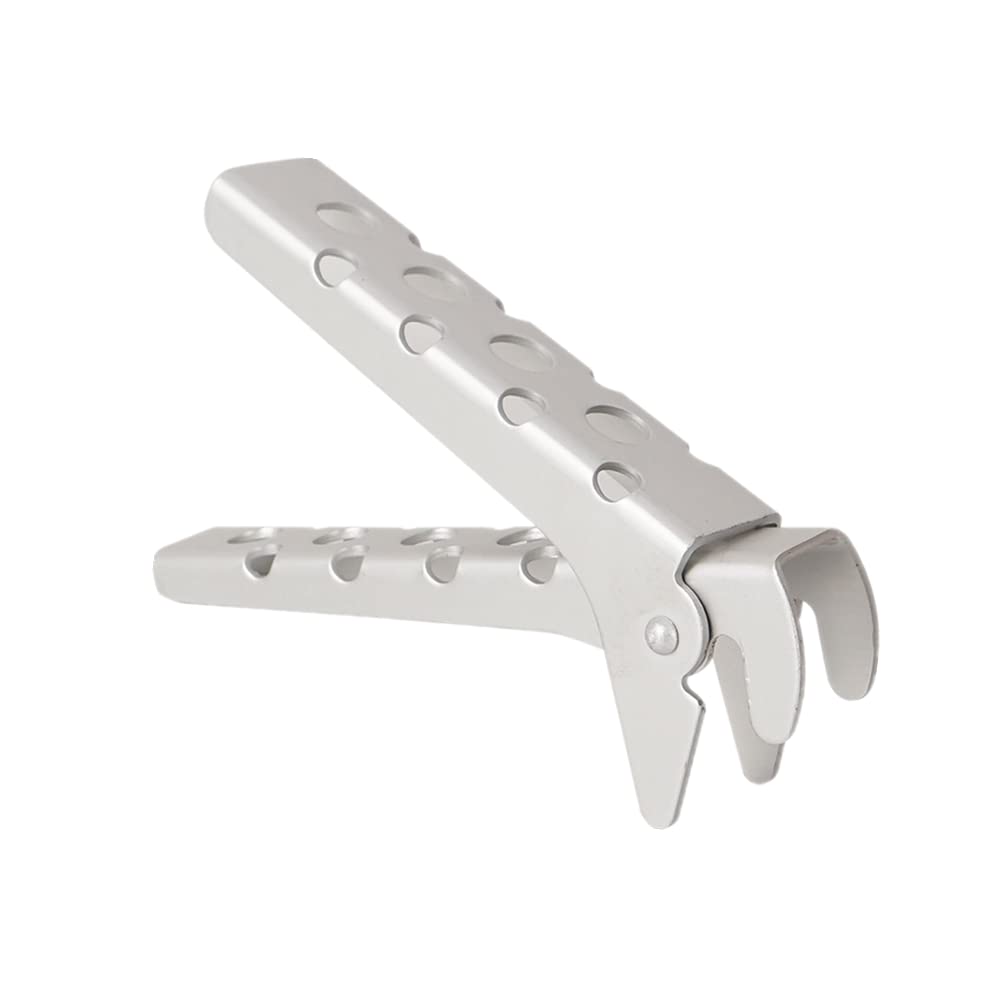 FZLANQ 1 PCS Pan Gripper Clip Exquisite Aluminum Alloy Bowl Gripper Clip Camping Pot Pan Gripper Bowl Clamp for Outdoor Camping Cookware Travel Tool