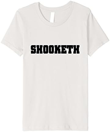 Kids SHOOKETH Tee Shirt 4 Silver