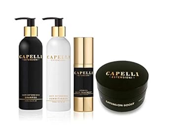 Professional Hair Extension Shampoo Conditioner Infused With