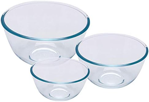 Pyrex Bowl Set of 3, Clear, Glass - Main Image