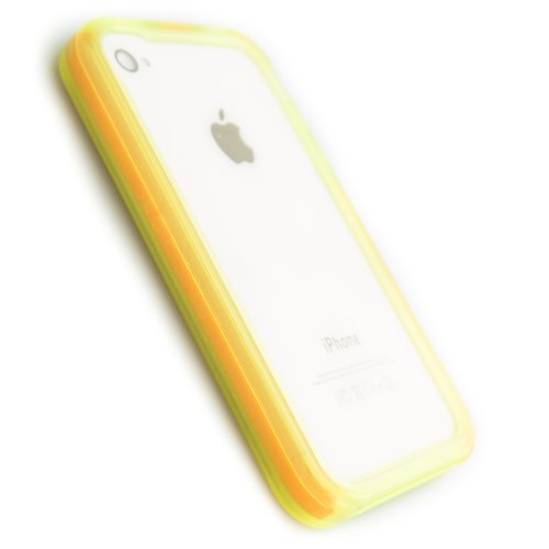 TECH21 D30 Impact Band Bumper for Apple iPhone 4/4s - Glossy Lime