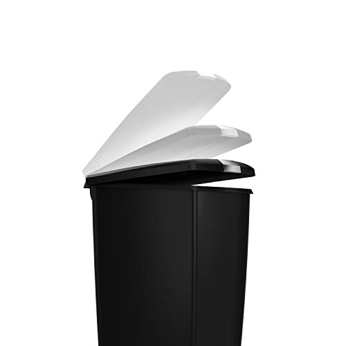 simplehuman 40 Liter / 10.6 Gallon Slim Kitchen Step Trash Can With