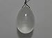 Clear Quartz-Yoni Eggs for Women-Jade- Set of Three- Health and Wellness- Kegel Exercise Pelvic Health Drilled with Hole with Pouch