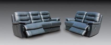 Splat SSIPL 882 Vegas 3+2+1 Six Seater Recliner (Mocha Brown and Cotton Seed)