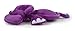 Hear Doggy Flatties with Chew Guard Technology Dog Toy, Elephant, Purple, Large (58547)