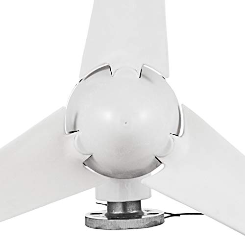 SHZOND Wind Generator 400W Hybrid Wind Turbine Generator DC 12V/24V Turbine Wind Generator 3 Blades 20A Wind Generator Kit - Thumbnail 3
