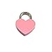 HPUFKOT Portable LED Desk Lamp - Pink Vintage Antique Style Padlocks Heart Shaped Padlock,3 Color Touch Control Rechargeable Lamp, Night Light, Bedside Lamp,Dining Room Lamp