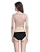 Shymay Women's Shapewear Tops Wear Your Own Bra Short Sleeve Crop Top Arm Shapers, Nude1, Large