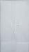 Integrity Designs White Linen Baptism/Christening Cloth with White Cross