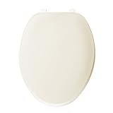 BEMIS 170 006 Toilet Seat, ELONGATED, Plastic, Bone