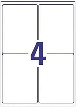 a4 sticky labels 1 per sheet
