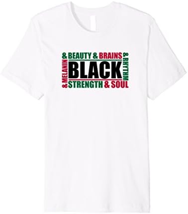 Black Melanin Beauty Premium T Shirt