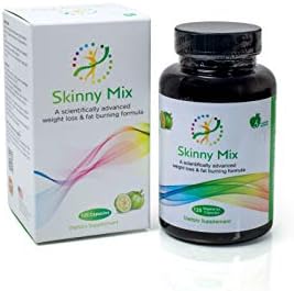 SKINNY MIX for appetite suppressant, loss Weight and fat burning formula  made in U S A, 120 capsules with Chromium, Garcinia Cambogia, Gymnema  sylvestre, Psyllium husk and L-carnitine price in UAE |