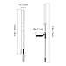 OUTERDO Solar Garden Stake Lights, Solar Tube Lights Outdoor Decorative RGB Color Changing Solar Powered Lawn Lights, Solar Bubble Lights Waterproof for Garden Lawn Patio Front Yard (2 Pcs)