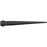 Klein Tools 3256 Broad-Head Bull Pin Made of Forged, Made in USA, Heat-Treaded Steel with Black Finish, 1-1/16-Inch