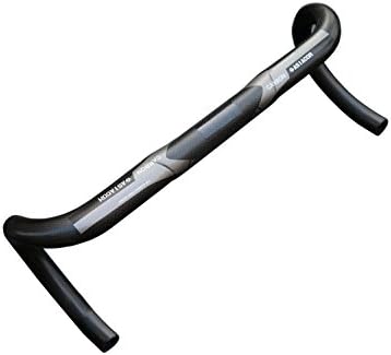 Carbon Filber Fixed gear Road Bike Bicycle Racing Drop Bar Handlebar 31.8mm 400/420/440mm Reach: 80mm Drop: 125mm Black (31.8mm440mm)