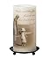 Candle Impressions Flameless Candle Pillar with Mother Sentiment, Cream