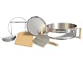 Kettlepizza Pro 22 Kit - Outdoor Pizza Oven Kit for 22.5 Inch Kettle Grills. Includes Prograte, Tombstone & Aluminum Pro Peel