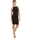 PattyBoutik Women's Crewneck Sleeveless Ribbed Dress