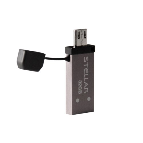 Patriot Stellar 32GB USB 3.0/USB OTG Flash Drive For Android Tablets and Smartphones -
Up To 140MB/s Transfer Speeds