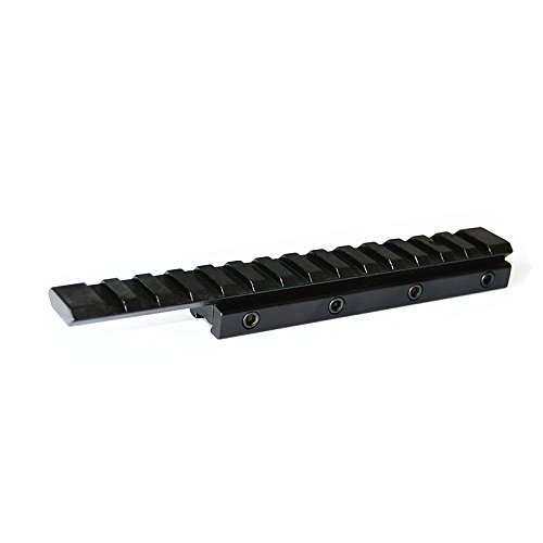 FIRECLUB Tactical Riser 6" Inches Length Dovetail Scope Mount Convert to 20mm Picatinny Weaver Adapter 11mm to 20mm Accessories for Scope Mount Base Hunting