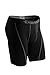 ExOfficio Men's Give-N-Go Sport Mesh 9'' Boxer Brief,Solid Black,Large