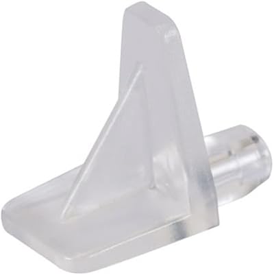 Trend 5mm Plastic Shelf Supports 12 Pack High Load Capacity Jig Workshop