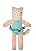 Blabla Splash The Cat Mini Plush Doll - Knit Stuffed Animal for Kids. Cute, Cuddly & Soft Cotton Toy. Perfect, Forever Cherished. Eco-Friendly. Certified Safe & Non-Toxic.
