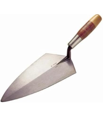 Masonry Brick Trowel - 10 Inch Philadelphia Pattern For Bricklaying & Mortar Work