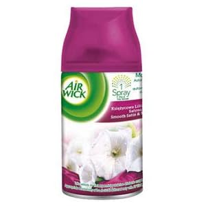 6x AIR WICK FRESHMATIC navulfles 250ml Smooth Satin & Moon Lilly
