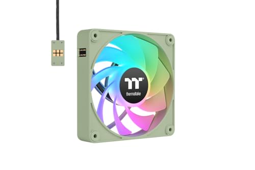 Thermaltake CT140 EX Reverse ARGB | Matcha Green | 3x140mm ARGB Sync Fans for Desktop PC Cooling