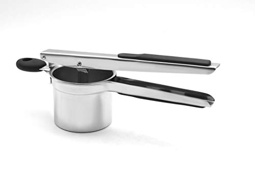 image for NEWTRENDING Stainless Steel Mash Potato Ricer Set Fruit Vegetable Mash