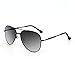 Veroyi Polarized Aviator Sunglasses Classic Metal Military Style for Women and Men (Model: 9110-C)