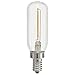 Light Blue™ 1-Watt (15W) LED T25 Tubular Filament, 120V, Candelabra (E12) Base Light Bulb, Dimmable, UL-Listed (6-PACK)